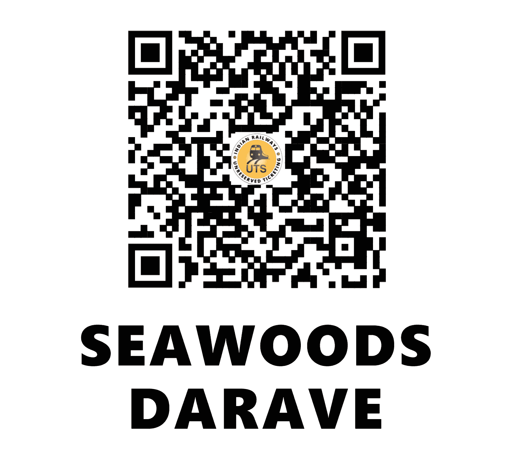UTS QR Code for Seawood Darave - SWDV